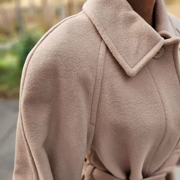 John Weitz Womens Coat 100% Wool, Size 6, Pre-owned - Picture 3 of 10